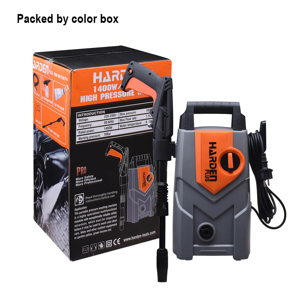 Harden 1400W/105Bar High Pressure Washer 753714