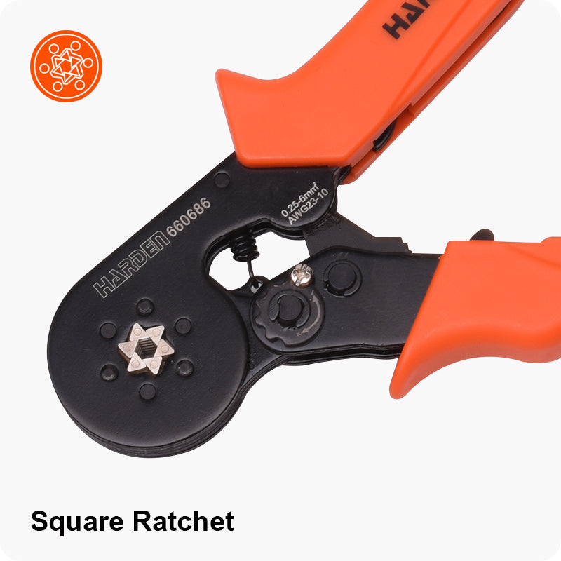 Harden Square Ratchet Crimping Plier 660686HS8 64