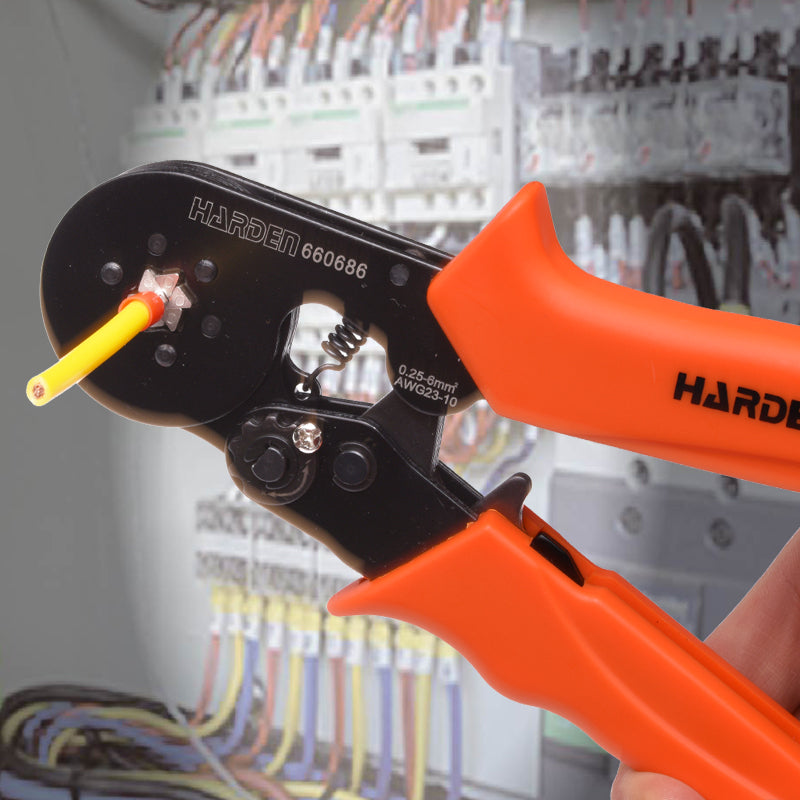Harden Square Ratchet Crimping Plier 660686HS8 64