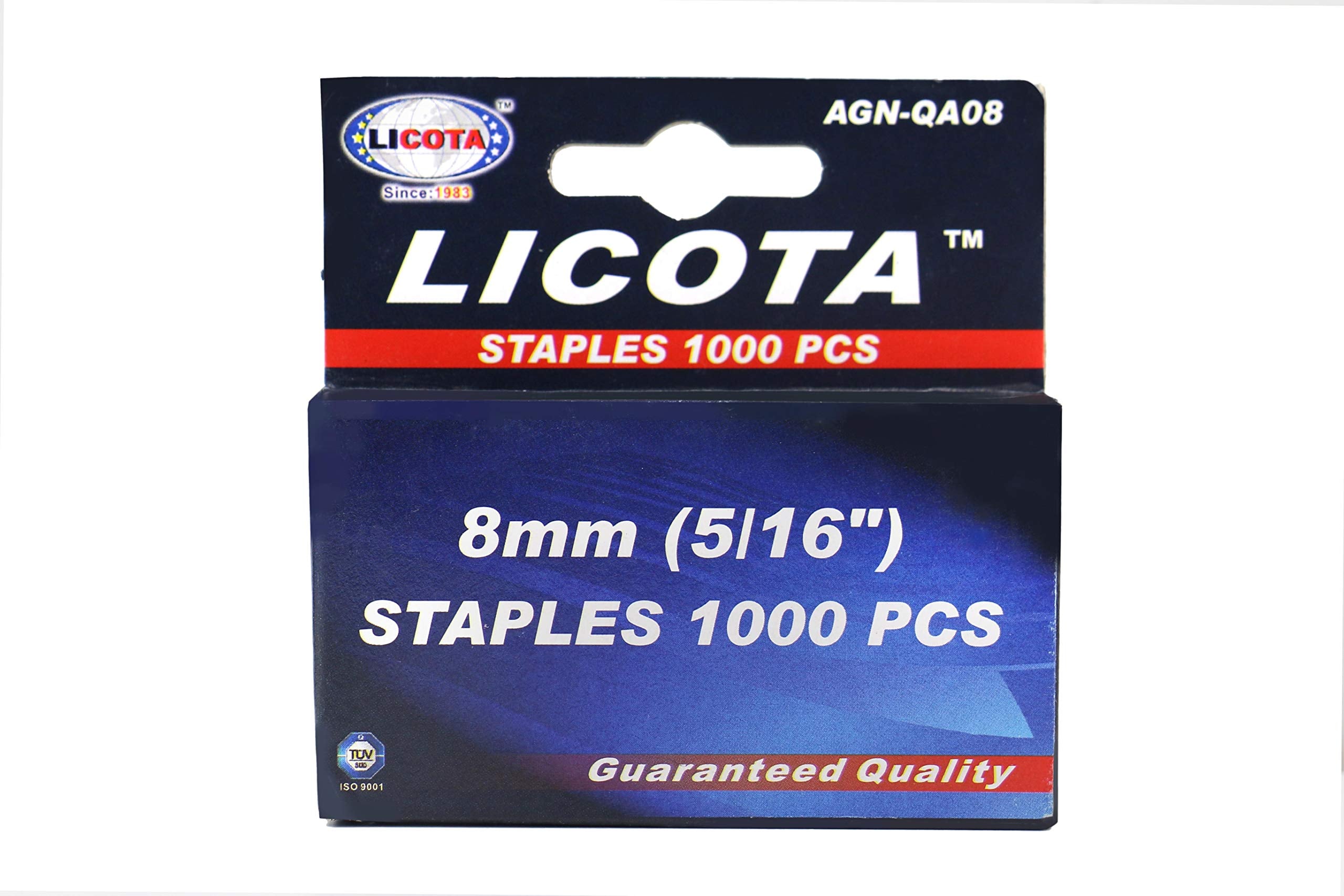 LICOTA MADE IN TAIWAN STAPLE PIN, 11.3MM 8MM H (1000PCS)