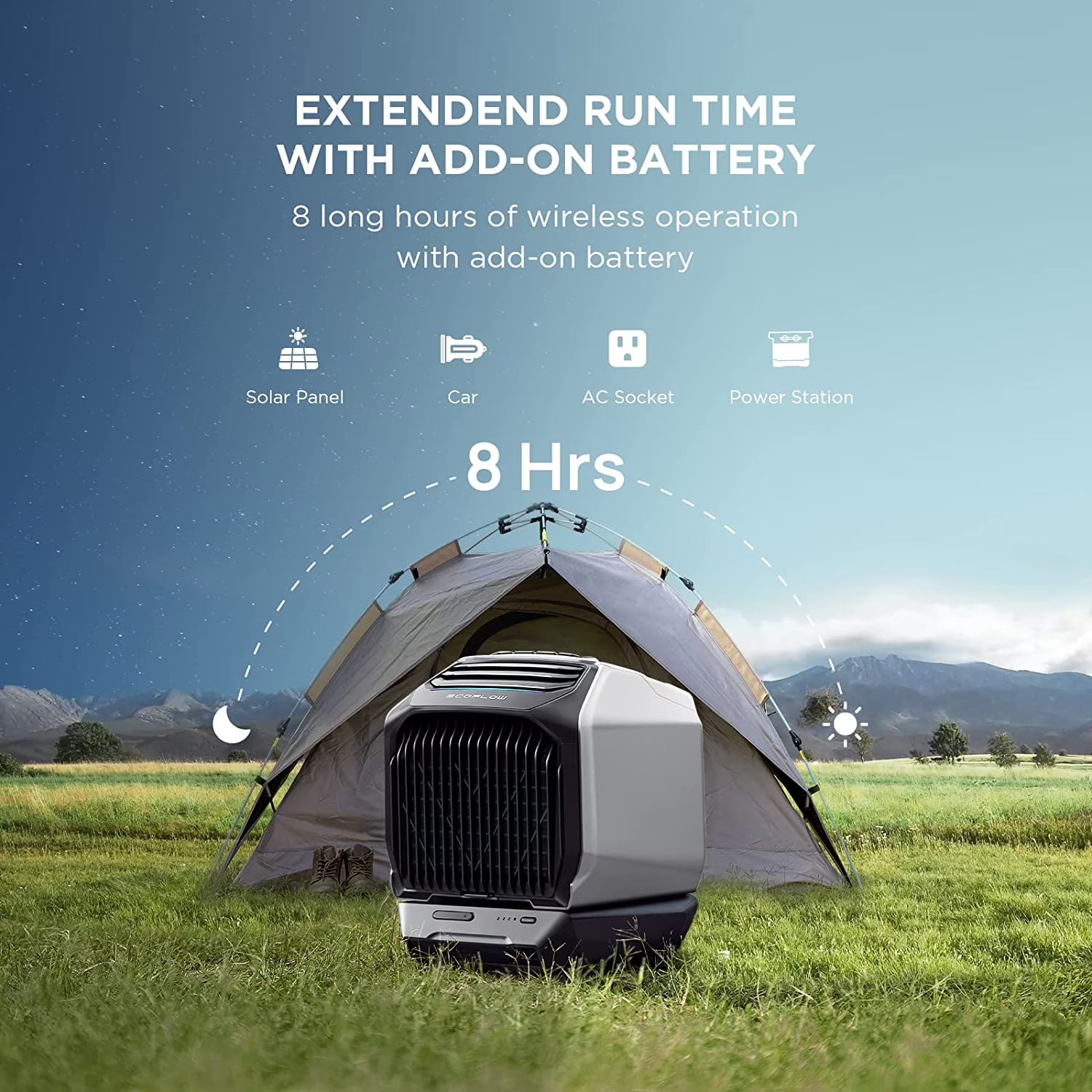 EcoFlow Wave 2 Portable Air Conditioner + Battery