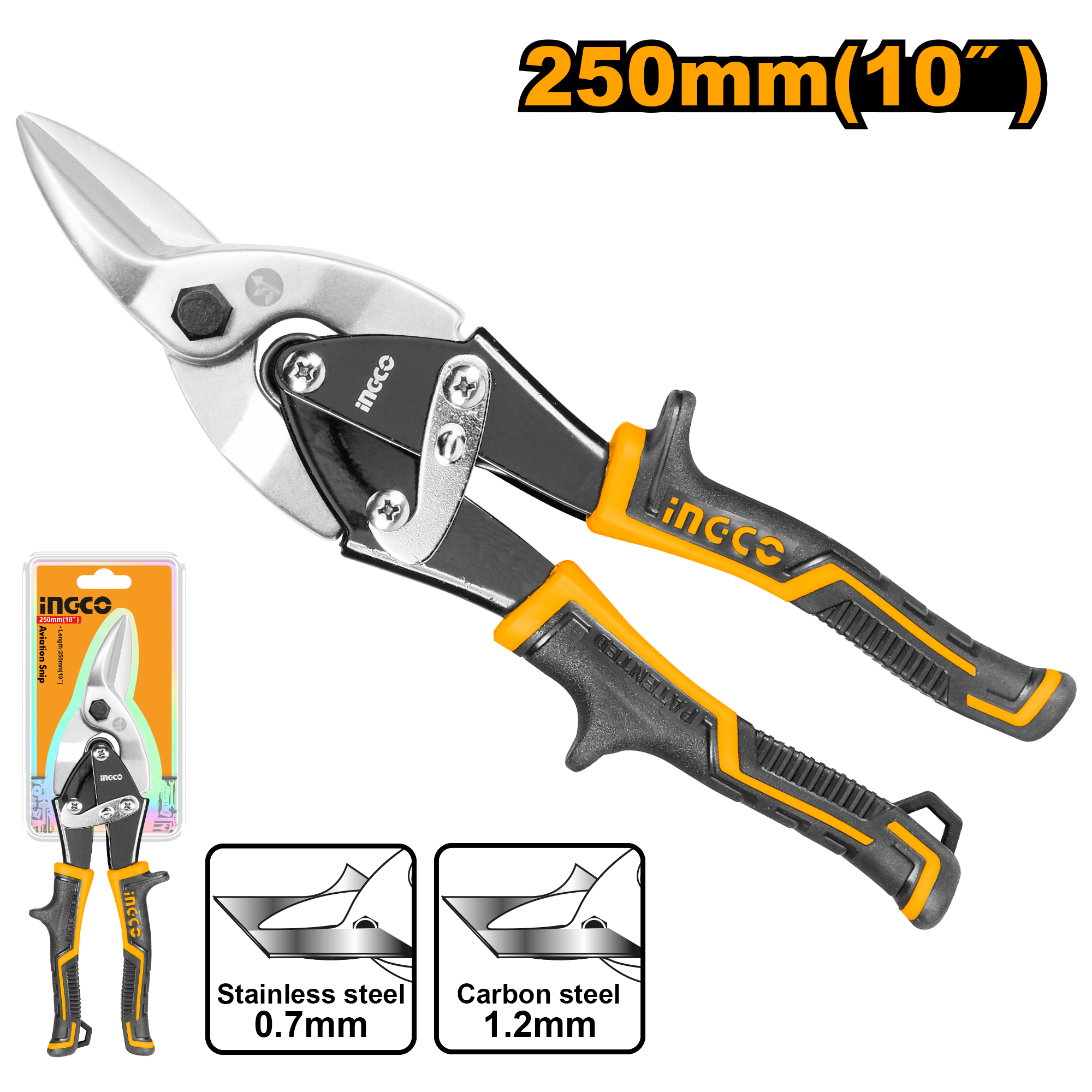 Ingco Aviation snip Right HTSN0110R