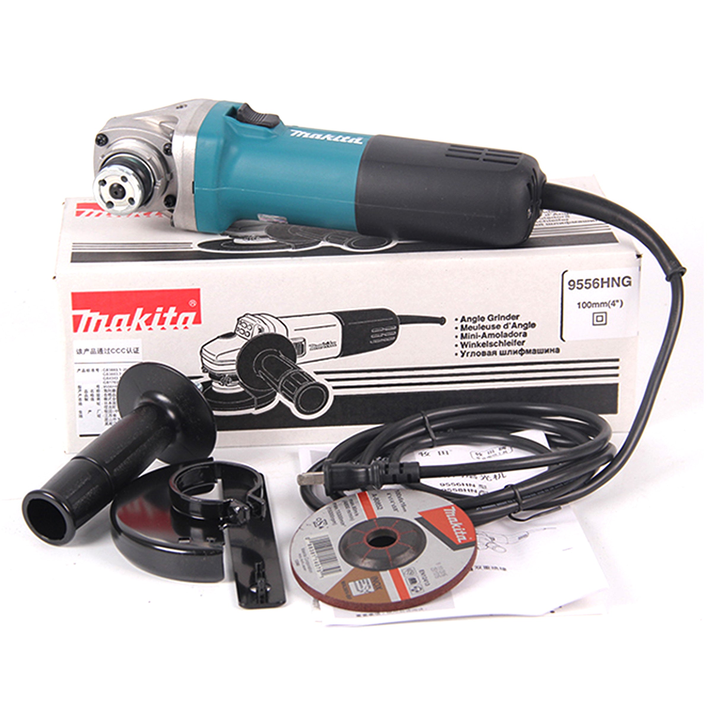 Makita 4'' Angle Grinder 840W 9556HNG