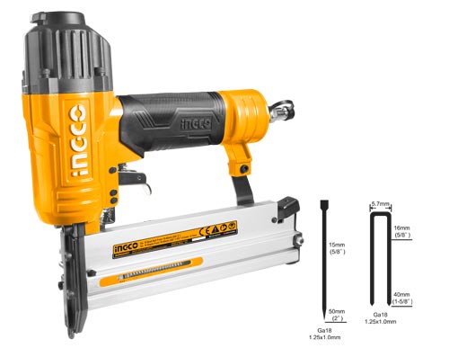 Ingco 2 In 1 combo brad nailer ACN50401