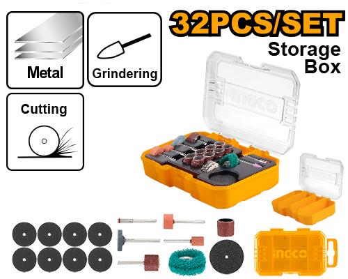 Ingco Sanding and grinding set for mini drill AKMG5031