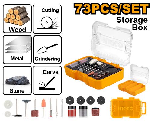 Ingco General use set for mini drill AKMG7072