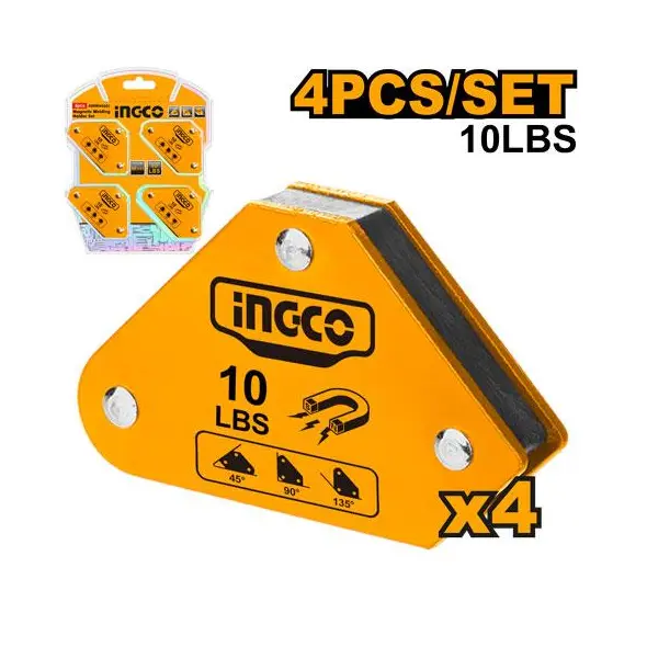 Ingco 4 Pcs magnetic welding holder set AMWH4001