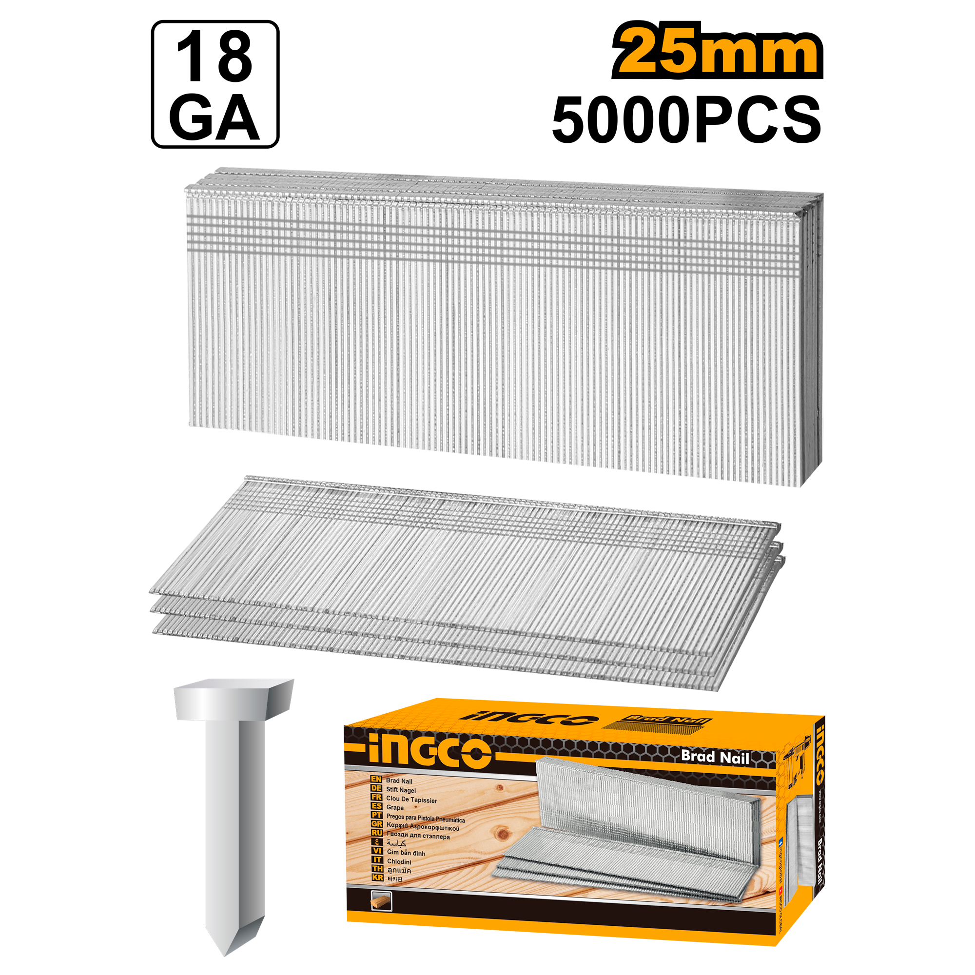 Ingco Brad nail 25MM ANA18251