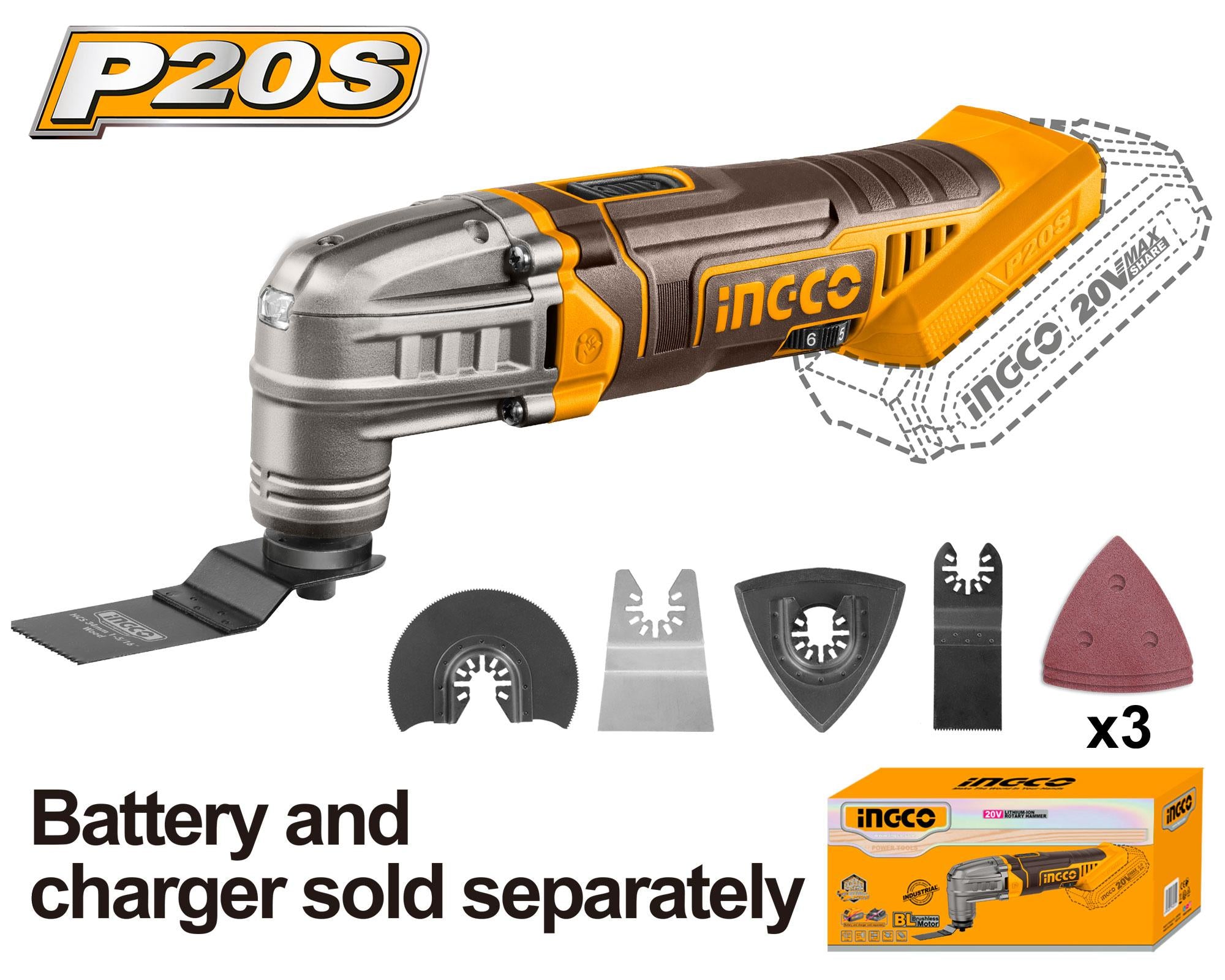 Ingco Cordless multi-tool CMLI2022