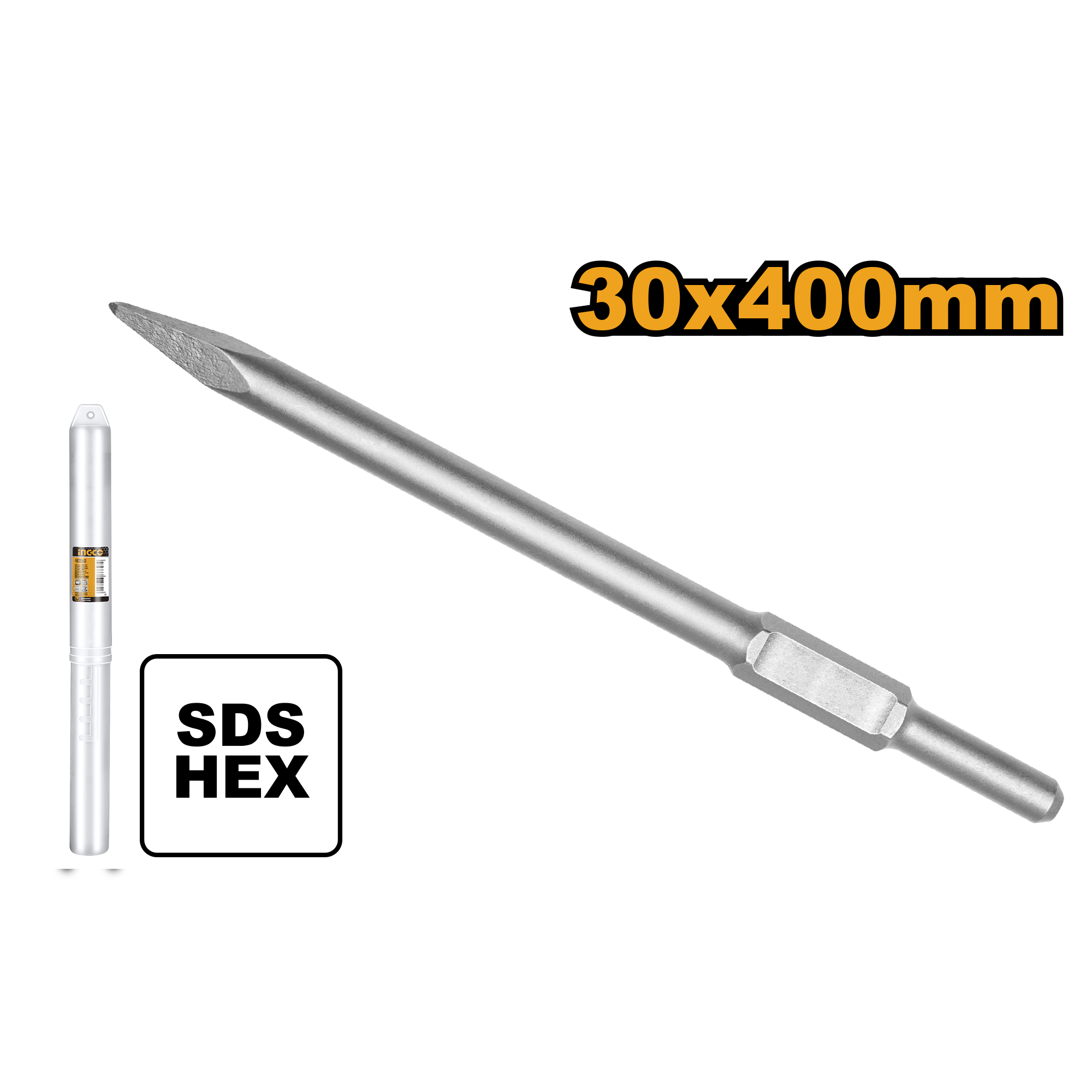 Ingco Hex chisel 30*400mm DBC03340011