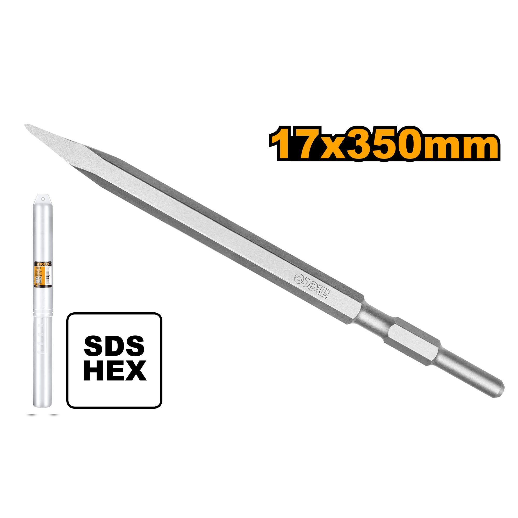 Ingco Hex chisel 17*350mm DBC0513501