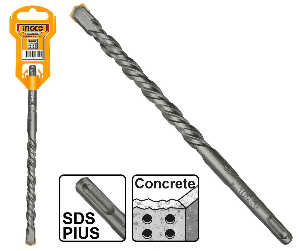 Ingco SDS plus hammer drill 24*450mm DBH1212404