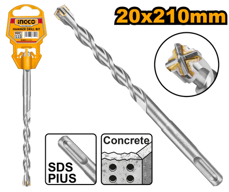 Ingco SDS plus hammer drill 20*210mm DBH1212001C