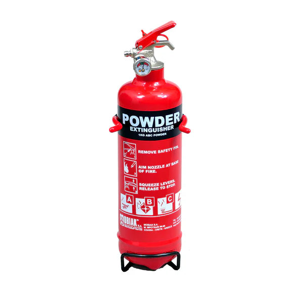 Fire Extinguisher - Dry Chemical Powder (DCP) 1 KG (Pipe Not Included)