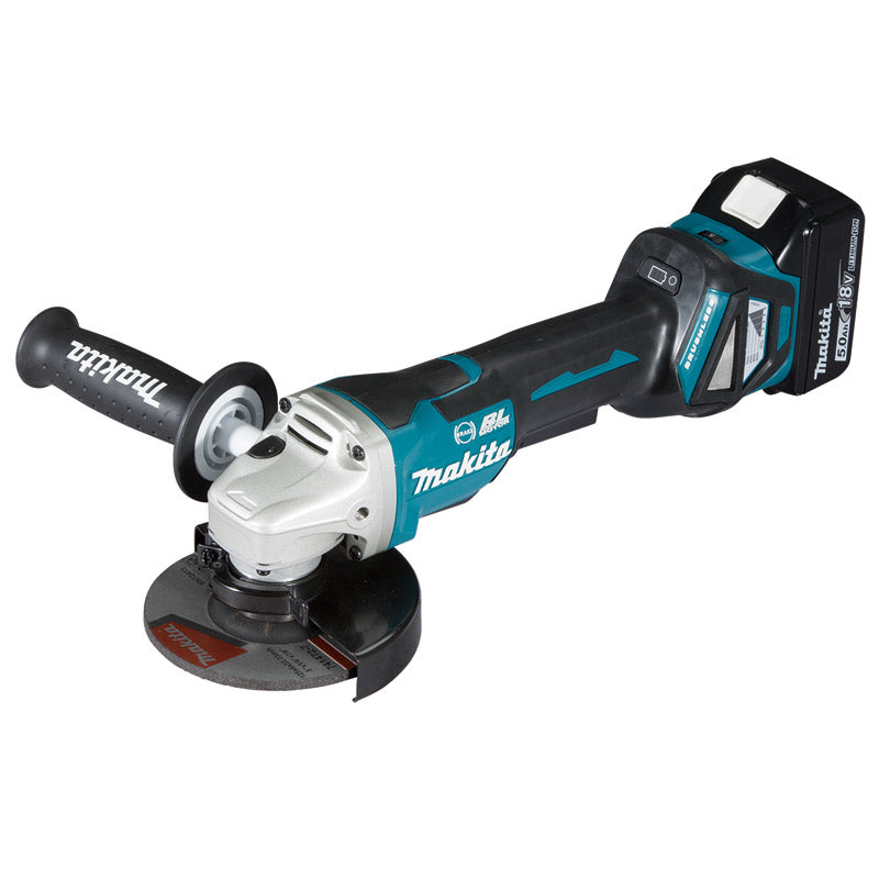 Makita Cordless Angle Grinder Single Battery 5" 18V DGA517