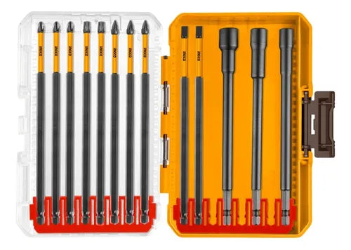 Ingco 13 Pcs impact screwdriver bits set AKDL01306