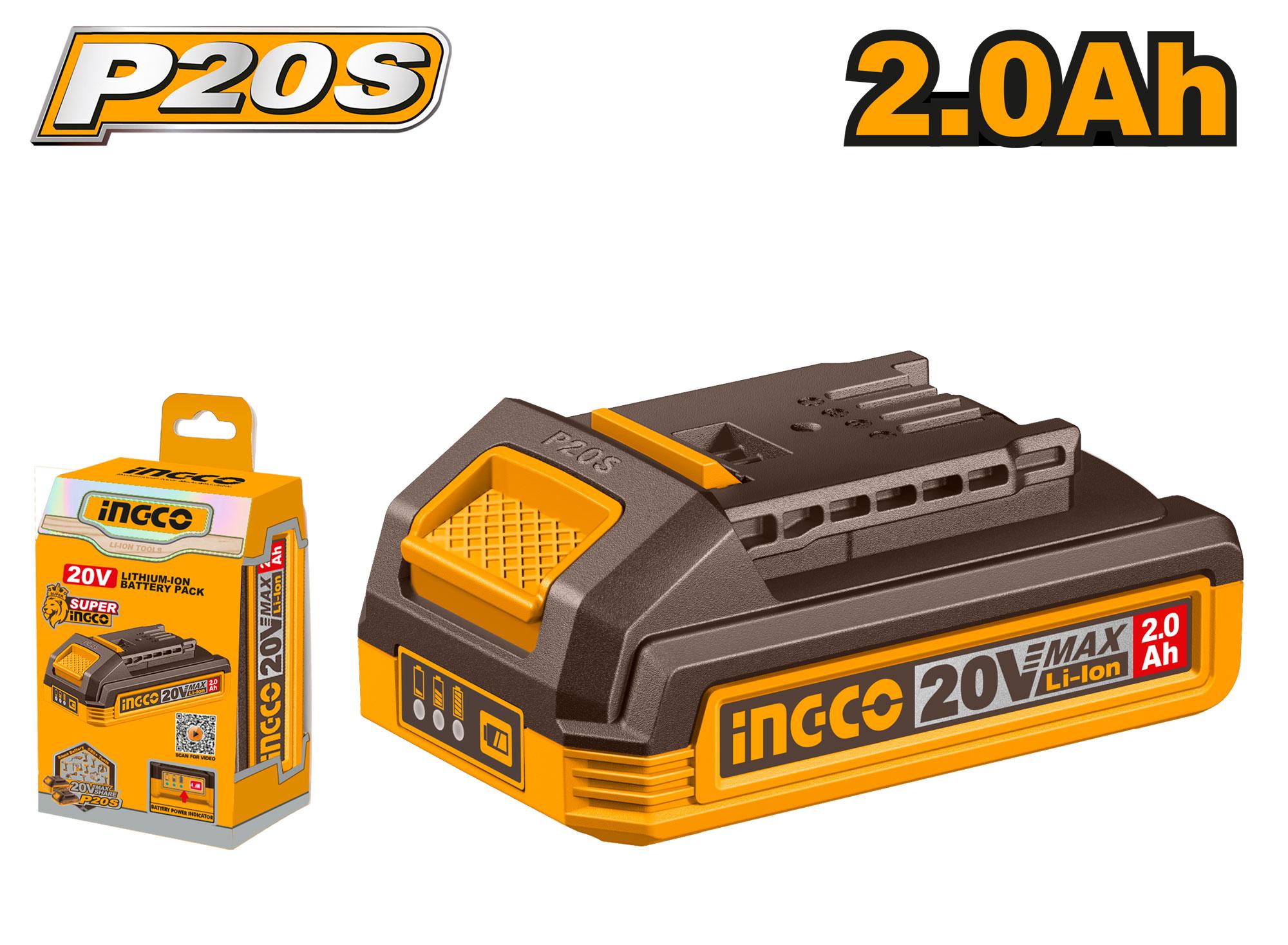 Ingco Lithium-Ion battery pack 20V FBLI2001