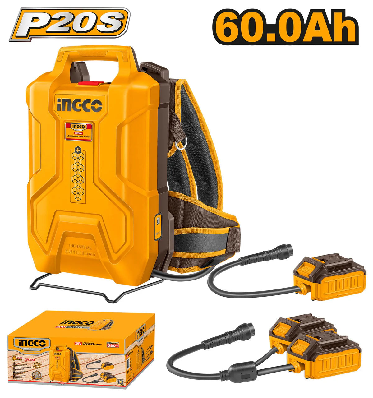 Ingco Lithium-Ion backpack battery 20V FBLI241110