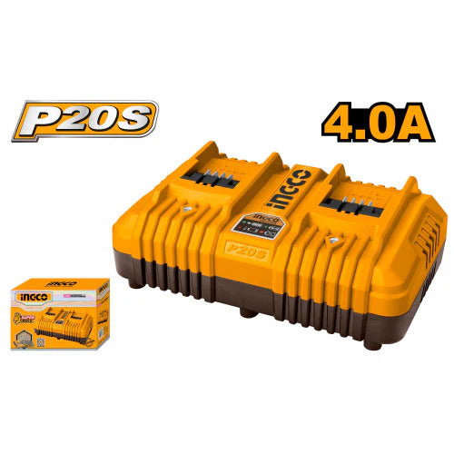 Ingco P20S battery charger 20V FCLI2034