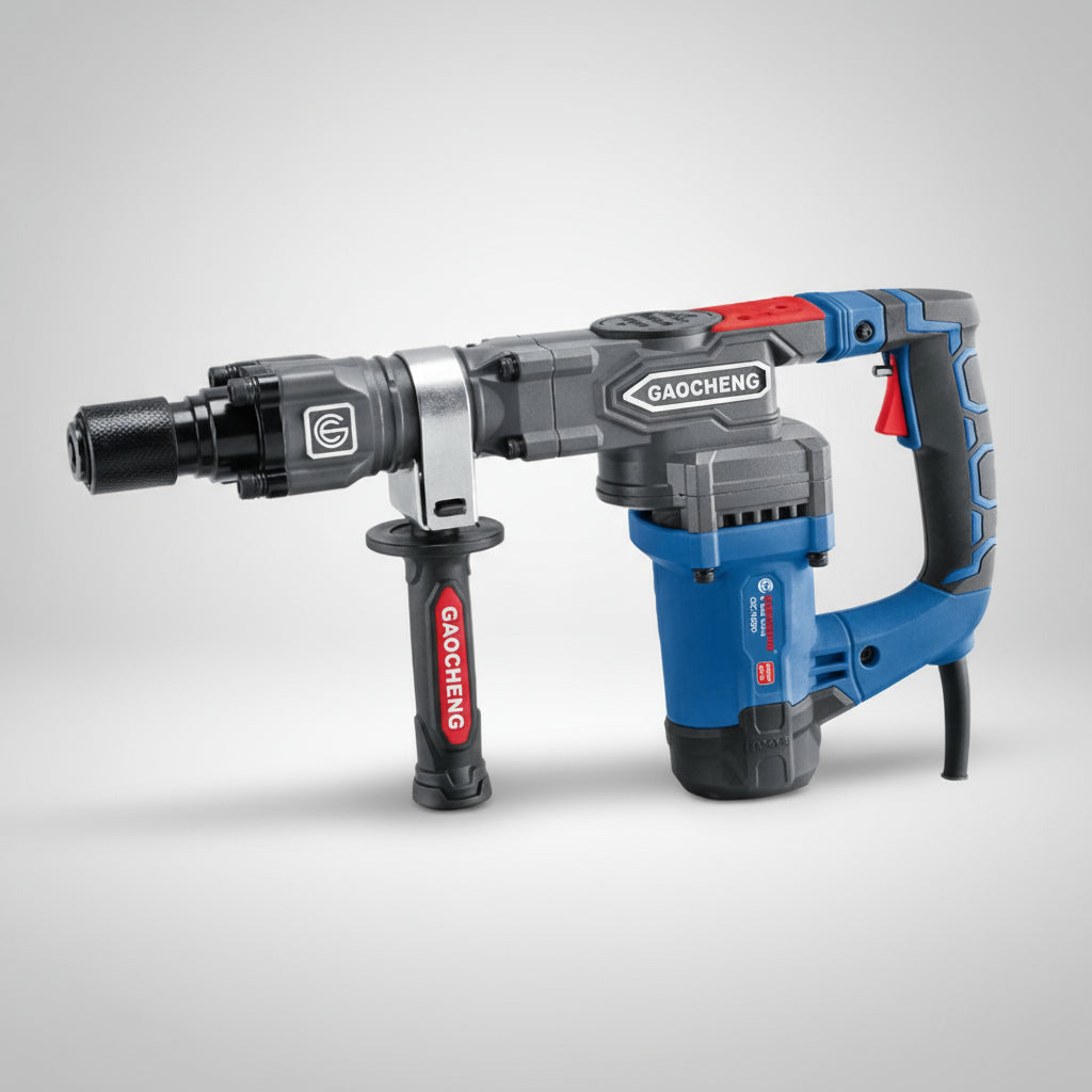 Gaocheng Demolition Hammer 1280W, 3600b.p.m, Hex- 17, Slide Chuck, 7.2kg, 35mm Stroke, HD GC-T450