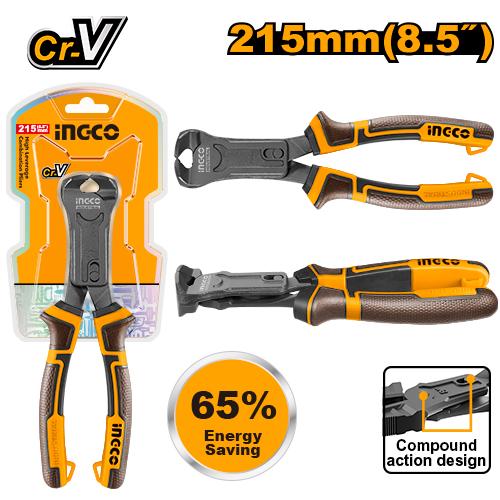 Ingco Compound action end cutting pliers 215mm HCECP58200