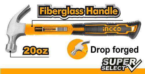 Ingco Claw hammer 20oz HCH80820
