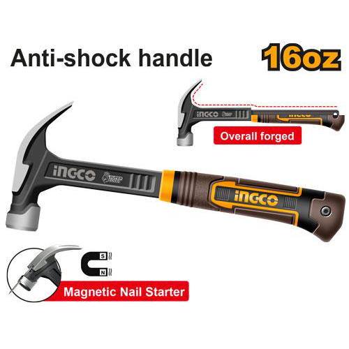 Ingco Claw hammer 16oz HCH81016L