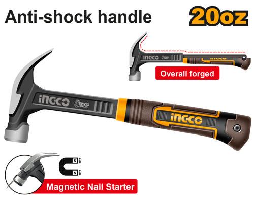 Ingco Claw hammer 20oz HCH81020L