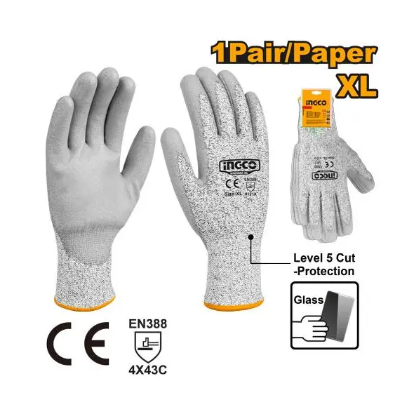 Ingco Cut-resistance gloves xl HGCG02-XL
