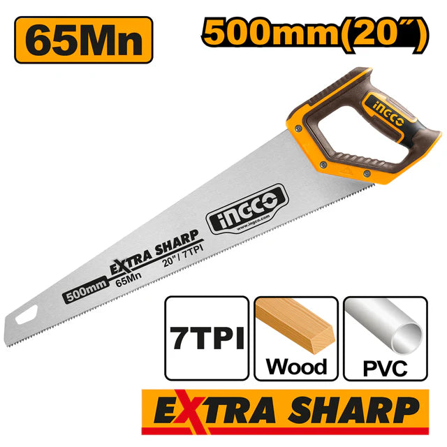 Ingco Hand saw 20" HHAS08500