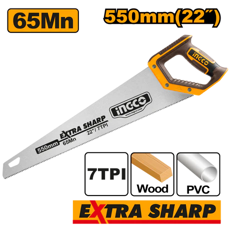 Ingco Hand saw 22" HHAS08550