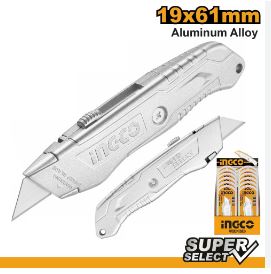 Ingco Utility knife aluminium HKNS11615