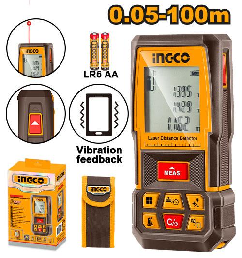 Ingco Laser distance detector 100m HLDD1008