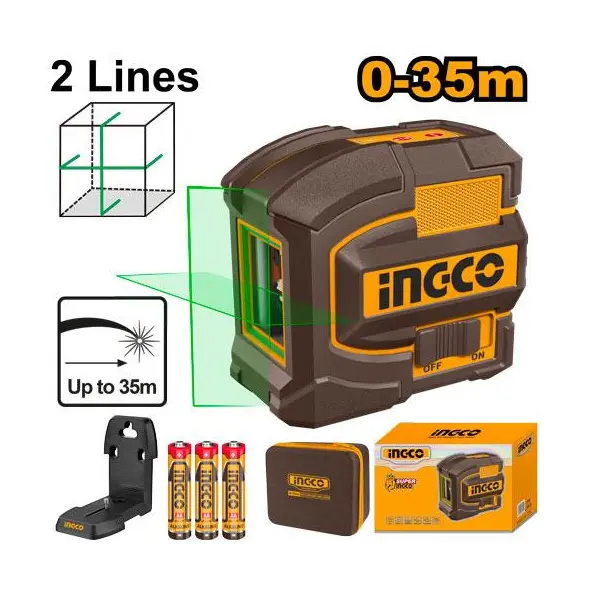 Ingco Self-leveling line laser 35m HLL156601