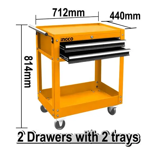 Ingco Tool cart with 2 pcs drawer HPTCT021