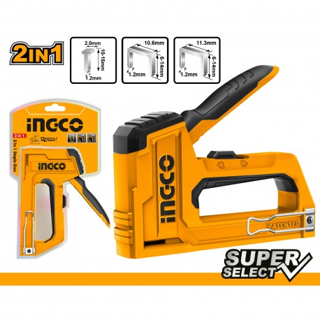 Ingco 2 In 1 staple gun HSG1406