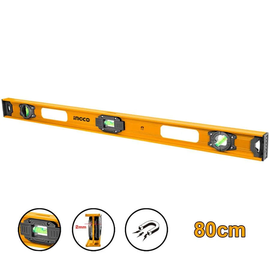 Ingco Spirit level 80cm HSL28080