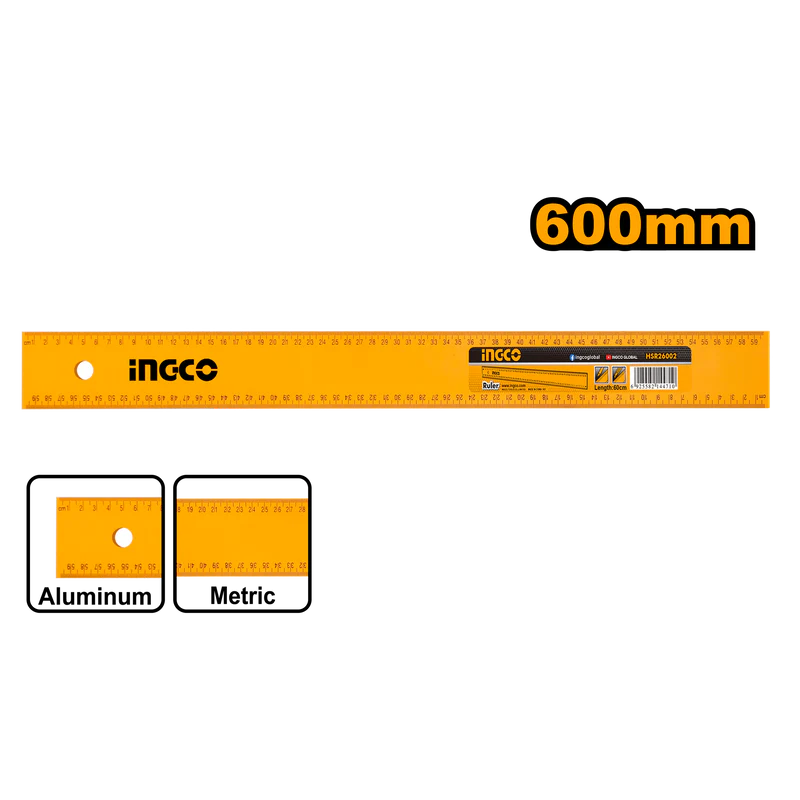 Ingco Ruler 60cm' HSR26002