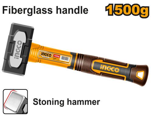Ingco Stoning hammer 1500g innovated HSTH81500