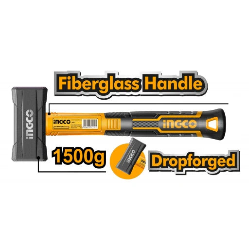 Ingco Stoning hammer 1500g carbon HSTH81803