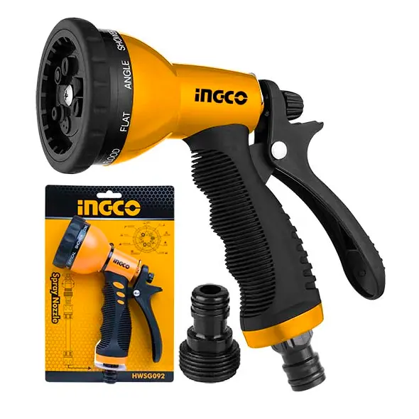 Ingco Plastic trigger nozzle 9 spray pattern HWSG092