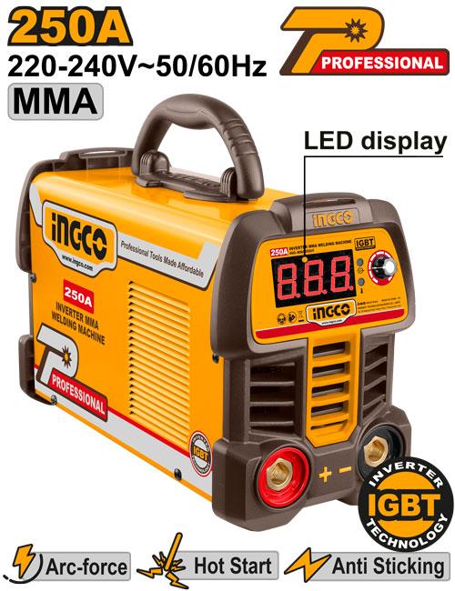 Ingco Inverter MMA welding machine 80v ING-MMA25069