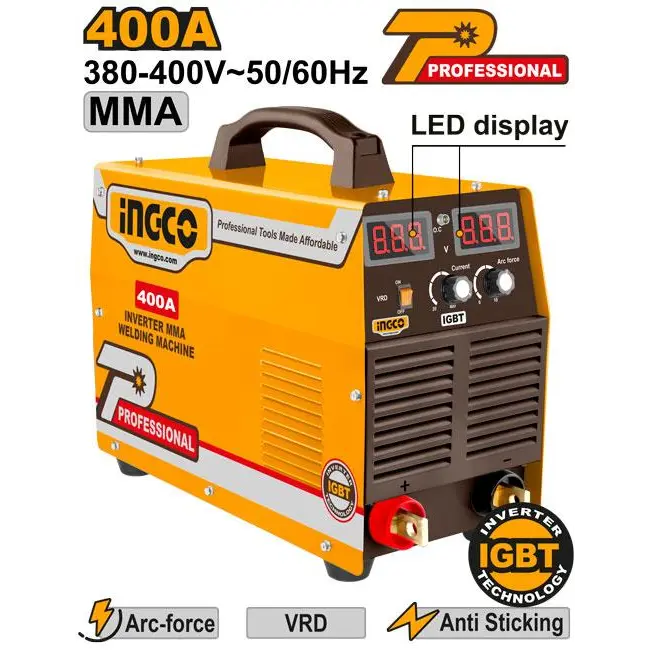 Ingco Inverter MMA welding machine 68v ING-MMA40010