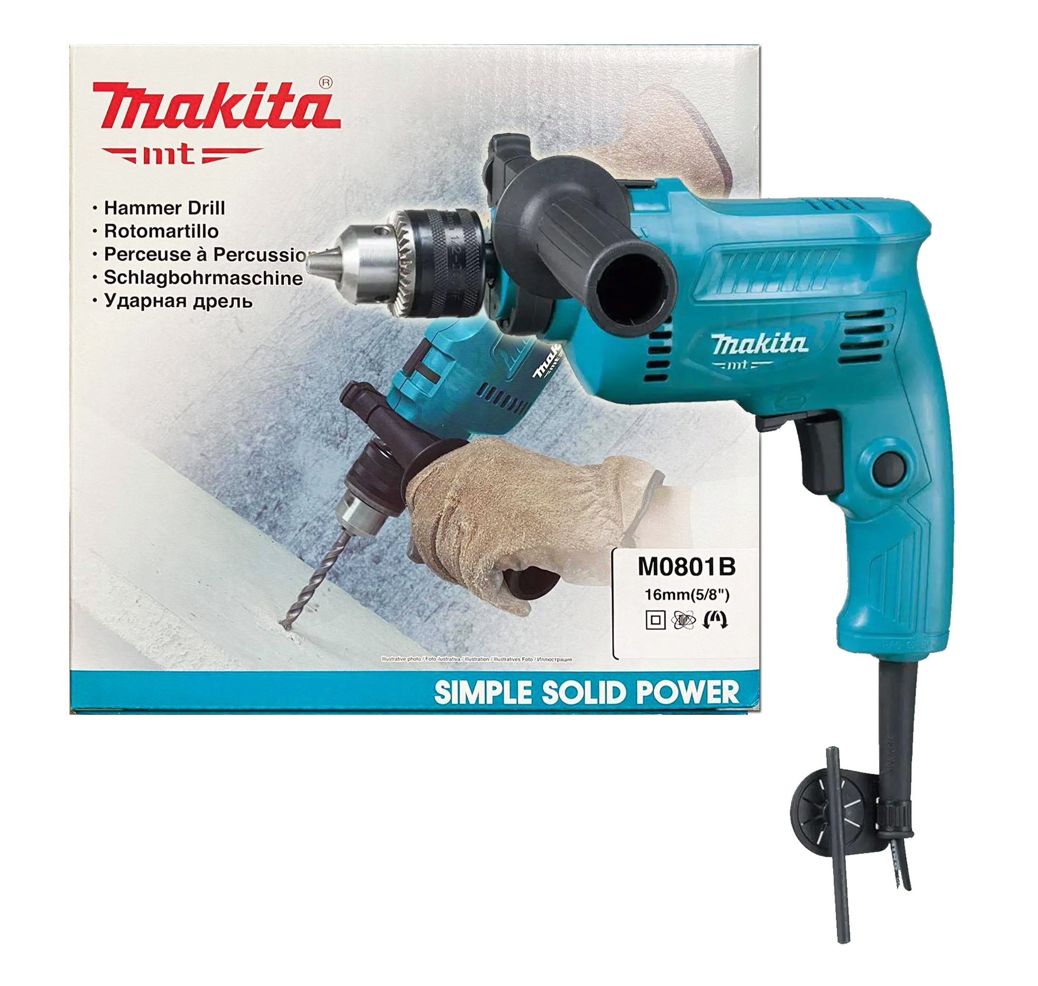 Makita Hammer Drill 500W M0801B