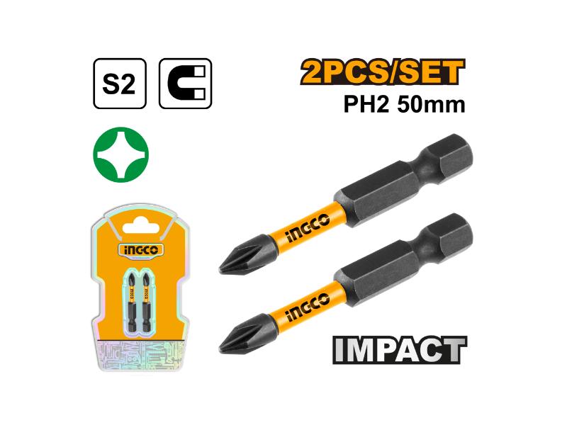 Ingco Impact screwdriver bits PH2,50mm SDBIM71PH250