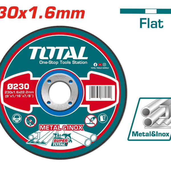 Total Abrasive metal cutting disc 230mm TAC2162301