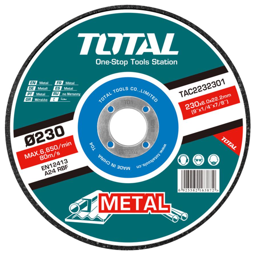 Total Abrasive Metal Grinding Disc 9 Inch TAC2232301SA Total Abrasive Metal Grinding Disc 9 Inch TAC2232301SA