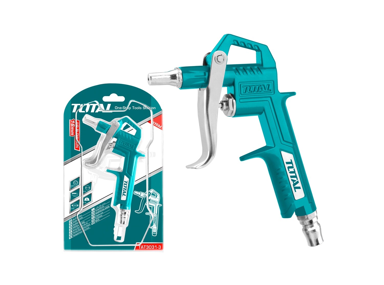 Total Air blow gun 16mm TAT3031-3
