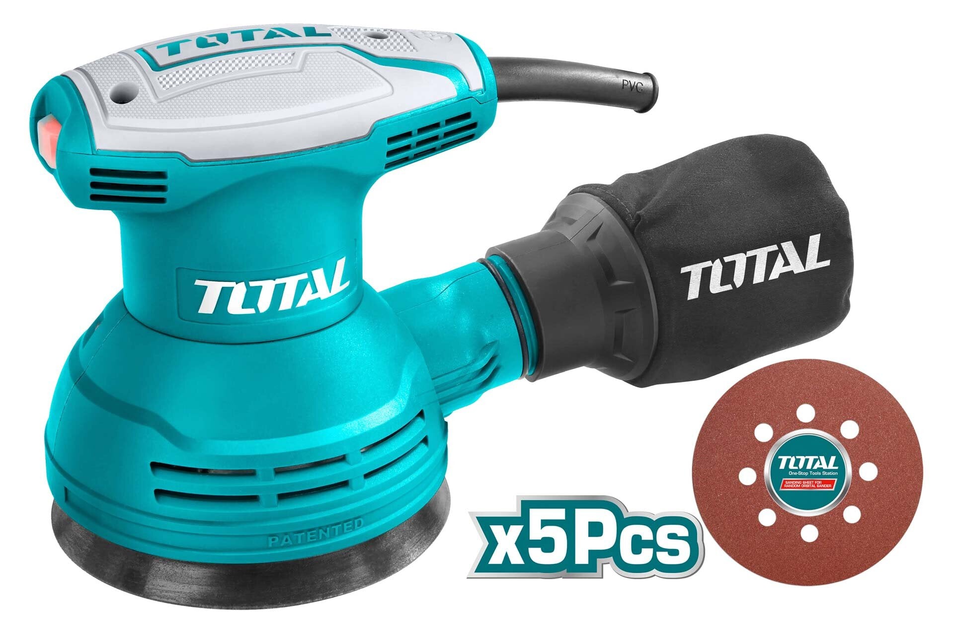 Total Rotary sander 320W 125mm TF2031256