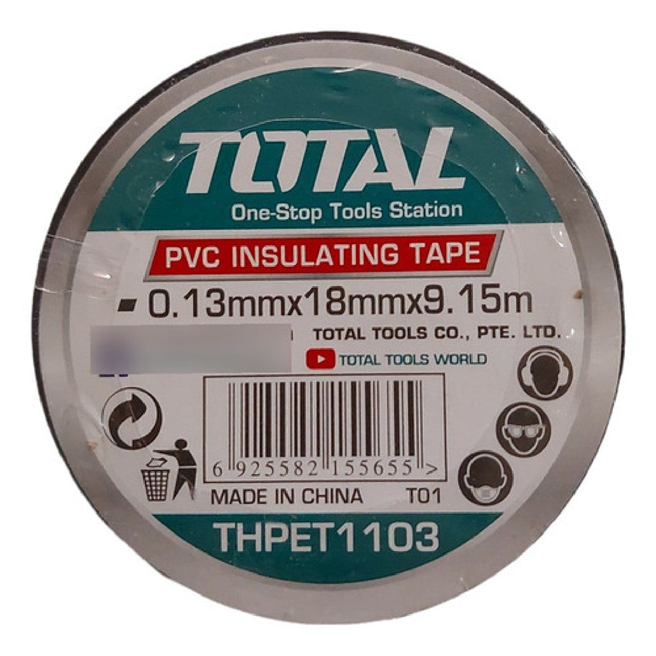 Total PVC insulating tape THPET1103